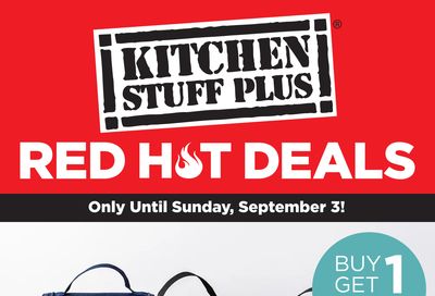 Kitchen Stuff Plus Red Hot Deals Flyer August 28 to September 3