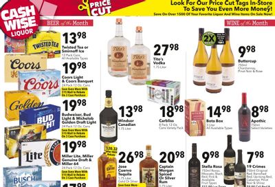 Cash Wise Liquor Only (MN) Weekly Ad Flyer Specials August 27 to September 2, 2023
