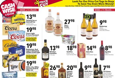 Cash Wise Liquor Only (MN) Weekly Ad Flyer Specials August 27 to September 2, 2023