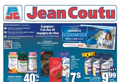 Jean Coutu (QC) Flyer August 31 to September 6