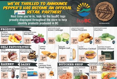 Pepper's Foods Flyer August 29 to September 4