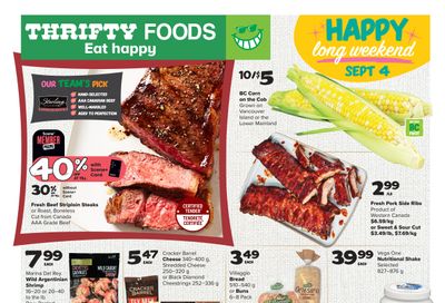 Thrifty Foods Flyer August 31 to September 6