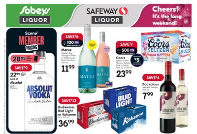 Sobeys/Safeway (AB) Liquor Flyer August 31 to September 6