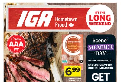 IGA (SK, MB & ON) Flyer August 31 to September 6