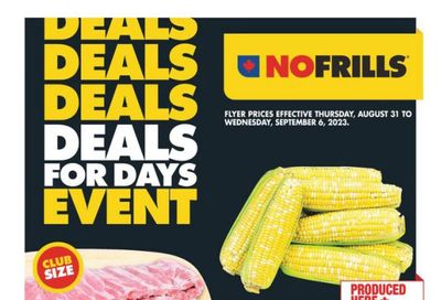No Frills (West) Flyer August 31 to September 6