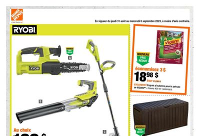 Home Depot (QC) Flyer August 31 to September 6