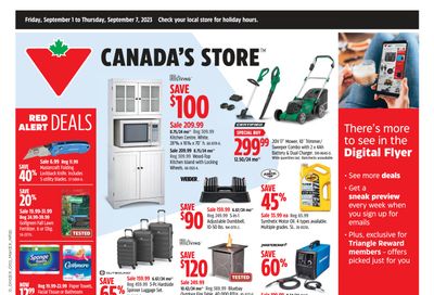 Canadian Tire (Atlantic) Flyer September 1 to 7