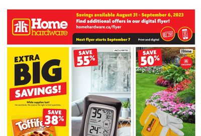 Home Hardware (BC) Flyer August 31 to September 6