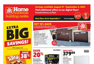 Home Hardware Building Centre (AB) Flyer August 31 to September 6