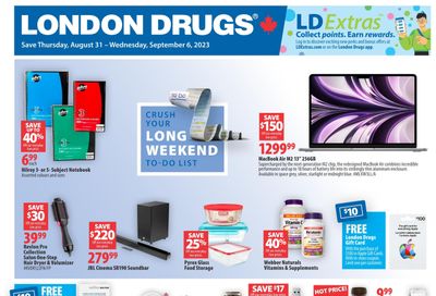 London Drugs Weekly Flyer August 31 to September 6