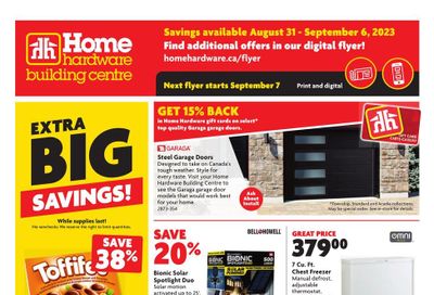 Home Hardware Building Centre (Atlantic) Flyer August 31 to September 6