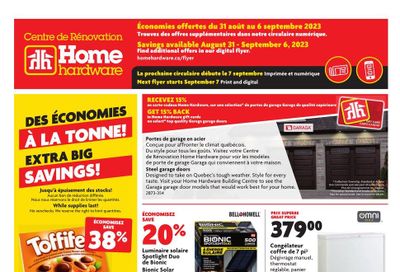 Home Hardware Building Centre (QC) Flyer August 31 to September 6