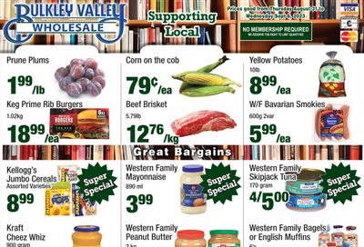 Bulkley Valley Wholesale Flyer August 31 to September 6