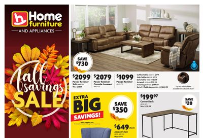 Home Furniture (West) Flyer August 31 to September 13