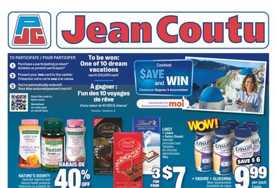 Jean Coutu (NB) Flyer September 1 to 7