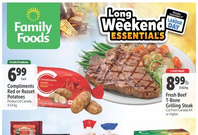 Family Foods Flyer August 31 to September 6