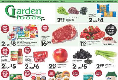 Garden Foods Flyer August 31 to September 13