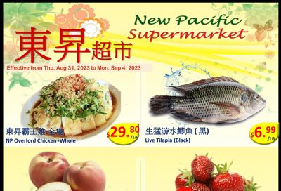 New Pacific Supermarket Flyer August 31 to September 4