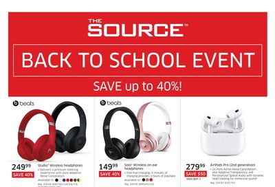The Source Flyer August 31 to September 6