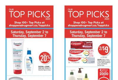 Shoppers Drug Mart (West) Flyer September 2 to 7