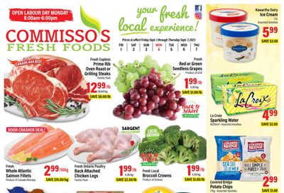Commisso's Fresh Foods Flyer September 1 to 7