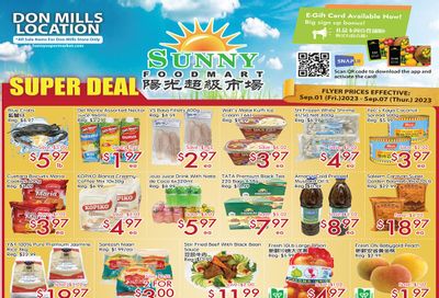 Sunny Foodmart (Don Mills) Flyer September 1 to 7