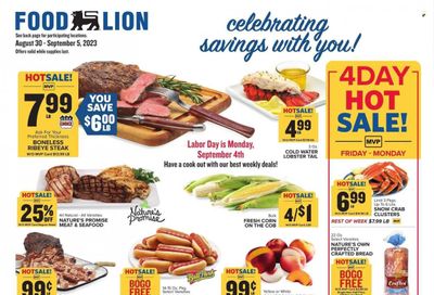 Food Lion (NC) Weekly Ad Flyer Specials August 30 to September 5, 2023