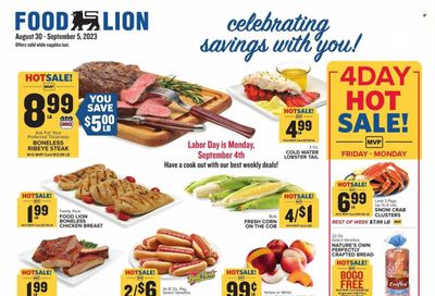 Food Lion (NC) Weekly Ad Flyer Specials August 30 to September 5, 2023