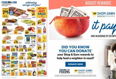 Food Lion (NC) Weekly Ad Flyer Specials August 30 to September 5, 2023