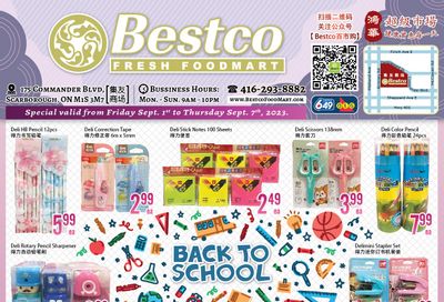 BestCo Food Mart (Scarborough) Flyer September 1 to 7
