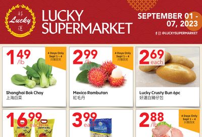 Lucky Supermarket (Edmonton) Flyer September 1 to 7