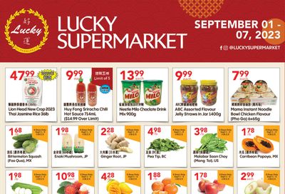 Lucky Supermarket (Calgary) Flyer September 1 to 7