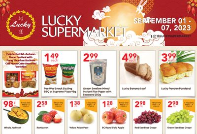 Lucky Supermarket (Surrey) Flyer September 1 to 7