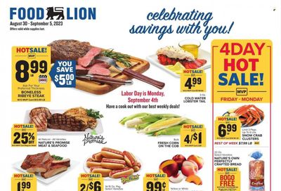 Food Lion (SC) Weekly Ad Flyer Specials August 30 to September 5, 2023