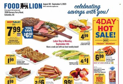 Food Lion (SC) Weekly Ad Flyer Specials August 30 to September 5, 2023