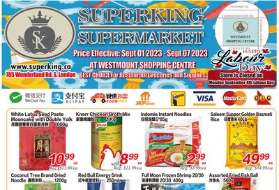 Superking Supermarket (London) Flyer September 1 to 7