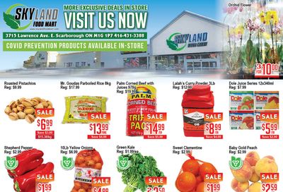 Skyland Food Mart Flyer September 1 to 7
