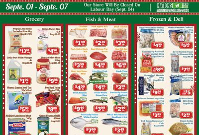 Nations Fresh Foods (Mississauga) Flyer September 1 to 7