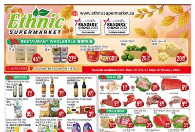 Ethnic Supermarket (Guelph) Flyer September 1 to 7