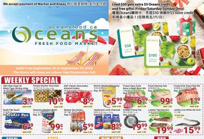 Oceans Fresh Food Market (Mississauga) Flyer September 1 to 7