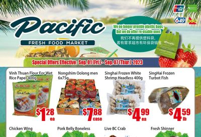 Pacific Fresh Food Market (North York) Flyer September 1 to 7