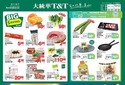 T&T Supermarket (GTA) Flyer September 1 to 7