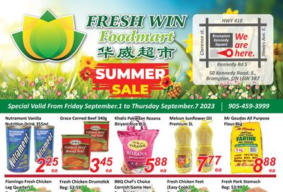 Fresh Win Foodmart Flyer September 1 to 7