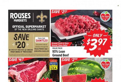 Rouses Markets (AL) Weekly Ad Flyer Specials August 30 to September 6, 2023