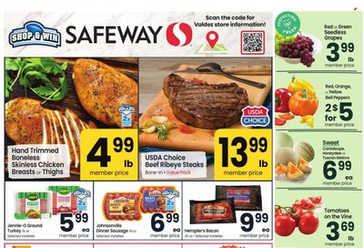 Safeway (AK) Weekly Ad Flyer Specials August 30 to September 5, 2023