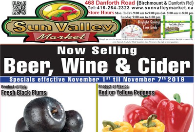 Sun Valley Market Flyer November 1 to 7