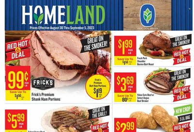 Homeland (OK, TX) Weekly Ad Flyer Specials August 30 to September 5, 2023
