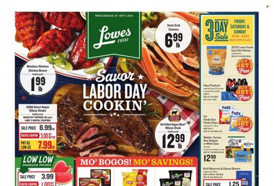 Lowes Foods (NC, SC) Weekly Ad Flyer Specials August 30 to September 5, 2023