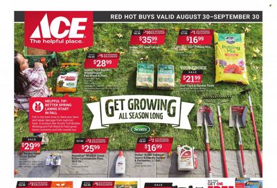 ACE Hardware Weekly Ad Flyer Specials August 30 to September 30, 2023