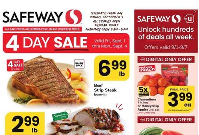 Safeway (VA) Weekly Ad Flyer Specials September 1 to September 7, 2023